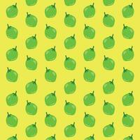 antecedentes diseño con patrones de Fruta y verduras, en vector ilustración