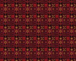 Red and Yellow Geometric Patterned Background vector