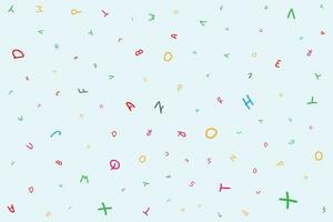 Seamless abstract background for celebration, event, ceremony, birthday, party and other purposes. Vector design.