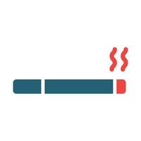 Cigarette Vector Glyph Two Color Icons For Personal And Commercial Use.