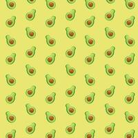 background design with patterns of fruit and vegetables in vector illustration