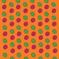 background design with patterns of fruit and vegetables in vector illustration