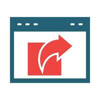 Share Vector Glyph Two Color Icons For Personal And Commercial Use.
