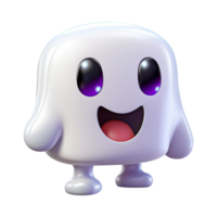 AI generated 3D character a happy children with halloween costume on isolated transparent background png. Generated with AI png