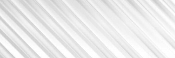 Grey white smooth stripes abstract geometric background vector