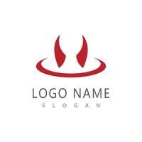 horn logo vector element and symbol design