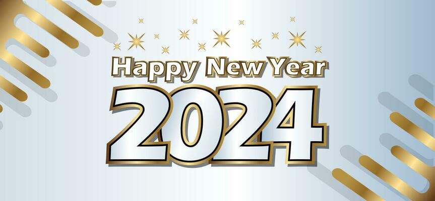 Happy New Year background.  Greeting card, banner, poster
