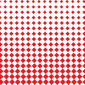 simple abstract vector red color square rectangle check wave pattern.