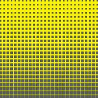 simple abstract vector grey ash color small square check wave pattern art on yellow color background