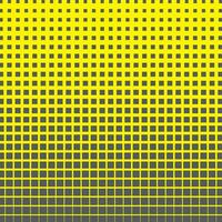 simple abstract vector grey ash color small square check wave pattern art on yellow color background