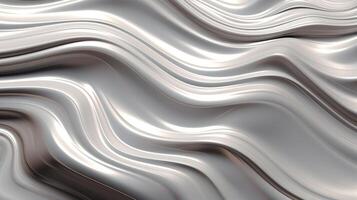 AI generated Liquid Metal texture background photo