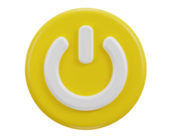 3D-Power-Button-Symbol png