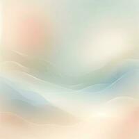 AI generated Wave soft gradient background with a blurred effect photo