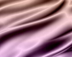 Satin curtain pink abstract background with silk waves. Backdrop design photo