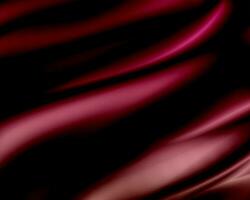 Satin abstract red background with silk waves. Backdrop design photo