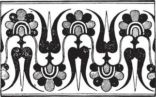 griego ornamento, Clásico grabado. vector