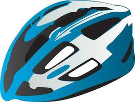 Bicycle safety helmet vector