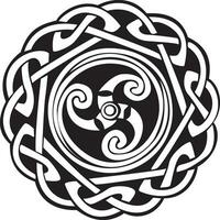 Abstract Celtic design vector