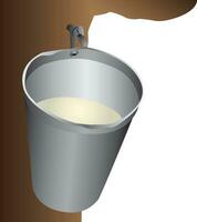 Maple Water Bucket vector