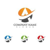 A Letter Logo Template vector