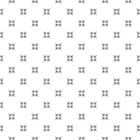 Black seamless abstract pattern. Overlay for background and backdrop. Ornamental design. PNG graphic illustration with transparent background.