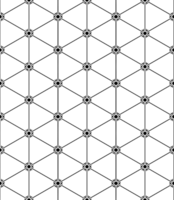 Black seamless abstract pattern. Overlay for background and backdrop. Ornamental design. PNG graphic illustration with transparent background.