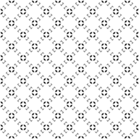 Black seamless abstract pattern. Overlay for background and backdrop. Ornamental design. PNG graphic illustration with transparent background.