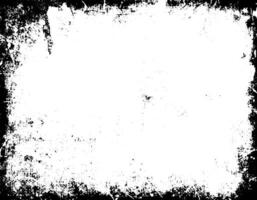 Grunge border vector texture background. Abstract frame overlay. Dirty and damaged backdrop.