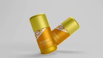 Deodorant bottle mockup free psd