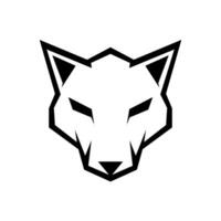 lobo logo Arte y ilustración vector