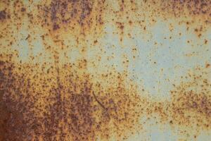 Rusty metal texture as background photo