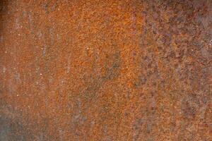 Rusty metal texture as background photo