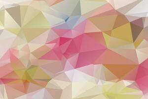 Low Poly Poster, Flyer, Banner Vector Background