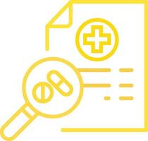 Medication or Drug Finder Icon vector