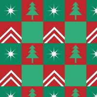 christmas background with snowflakes. New Year's pattern in Bauhaus style. Christmas background in Bauhaus style. Vector illustration