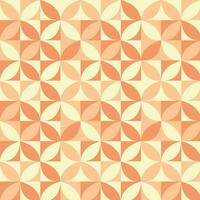 seamless pattern with leaves. Bauhaus style pattern. Background with Bauhaus flowers. Vector illustration