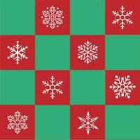 christmas background with snowflakes. New Year's pattern in Bauhaus style. Christmas background in Bauhaus style. Vector illustration