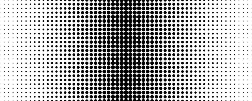 black white dot polka halftone