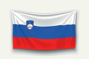 bandera de eslovenia vector