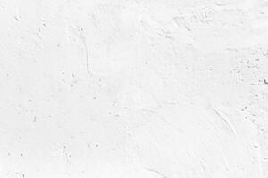 Blank concrete white rough wall for background. Beautiful white wall surface background pattern. photo