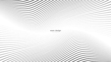 Abstract warped Diagonal Striped Background. Vector curved twisted slanting, waved lines pattern. Brand new style for your business design