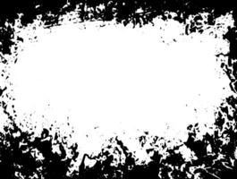 Fondo de textura de vector de frontera grunge. superposición de marco abstracto. telón de fondo sucio y dañado.