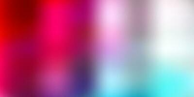 Light blue, red vector gradient blur template.