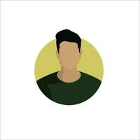 perfil icono valores vector ilustración