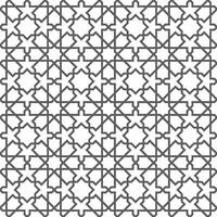 sin costura geométrico modelo con un islámico estilo vector