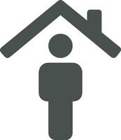 Home homepage icon symbol vector image. Illustration of the house real estate graphic property design image