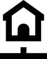 Home homepage icon symbol vector image. Illustration of the house real estate graphic property design image