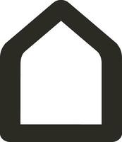 Home homepage icon symbol vector image. Illustration of the house real estate graphic property design image