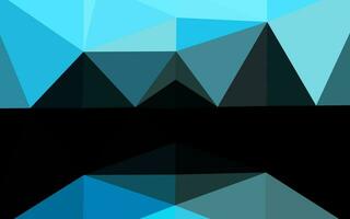 Light BLUE vector abstract polygonal texture.