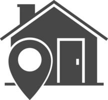 Home homepage icon symbol vector image. Illustration of the house real estate graphic property design image